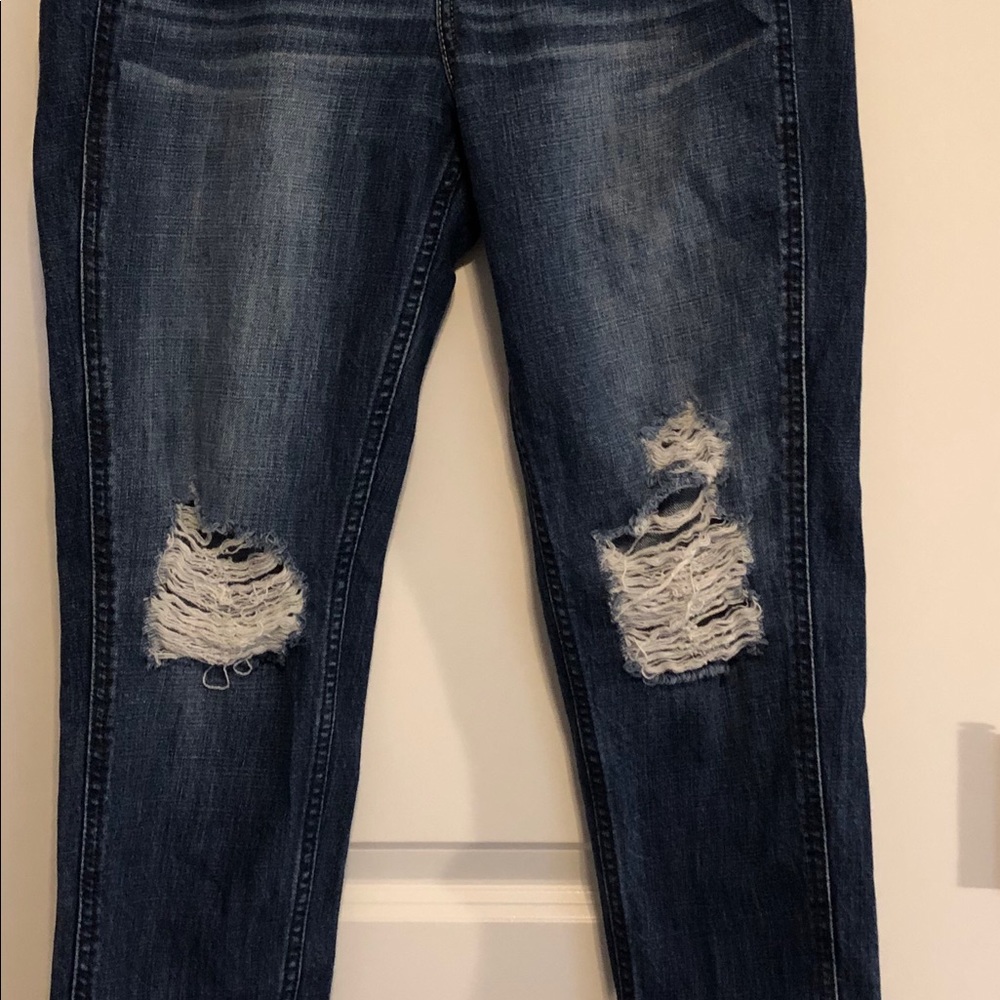 Hollister factory distressed skinny jeans S 5 - Picture 5 of 8